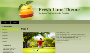 Fresh Lime Theme